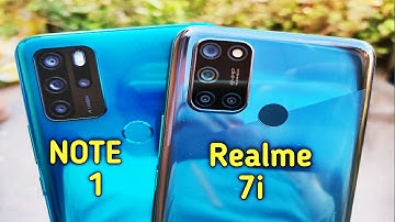 Micromax IN NOTE 1 vs Realme 7i Speed Test & Camera Comparison | 🔥🔥