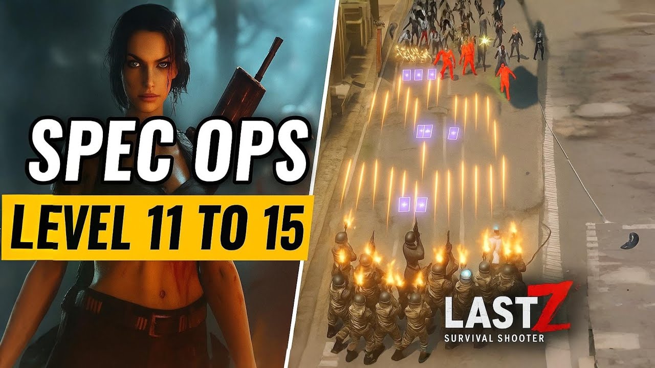 Spec Ops 11 to 15 Level Guide - Last Z Survival Shooter - YouTube