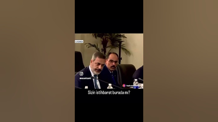 Sizin istihbarat burada mı? #hakanfidan #receptayyiperdoğan
