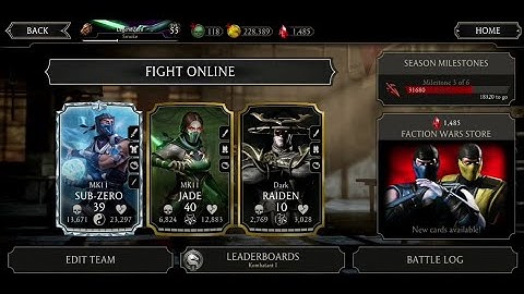 MK Mobile- Leveling up Dark Raiden!