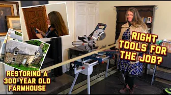 The Georgian Farmhouse | Can We Pull This Off With Just These Tools? Scotland DIY