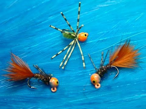 Tying a Small Jig Head Pheasant Tail By Davie McPhail. 