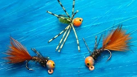 Tying a Small Jig Head Pheasant Tail By Davie McPhail.