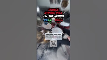 How to Play a Double Stroke Roll like a PRO Drummer 🥁