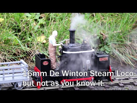 16mm De Winton Loco. Live Steam? Construction Details.