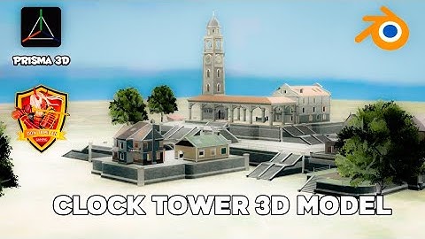 Free Fire Max Clock Tower 3D Model || Free Fire 3D Model Pack || Next Video Promo