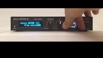 micro KEYER III Introduction