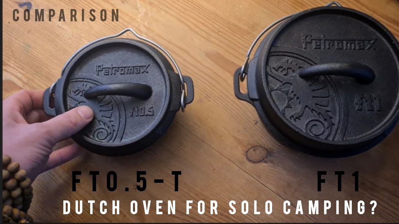 Сравнение голландских печей для кемпинга | Petromax | ft0.5-t | ft1 | ft3