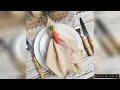 6 Pcs Serving Cloth Napkins 30x45cm Natural Cotton Fabric Serviette Kitchen Tea Table Towels for Wed