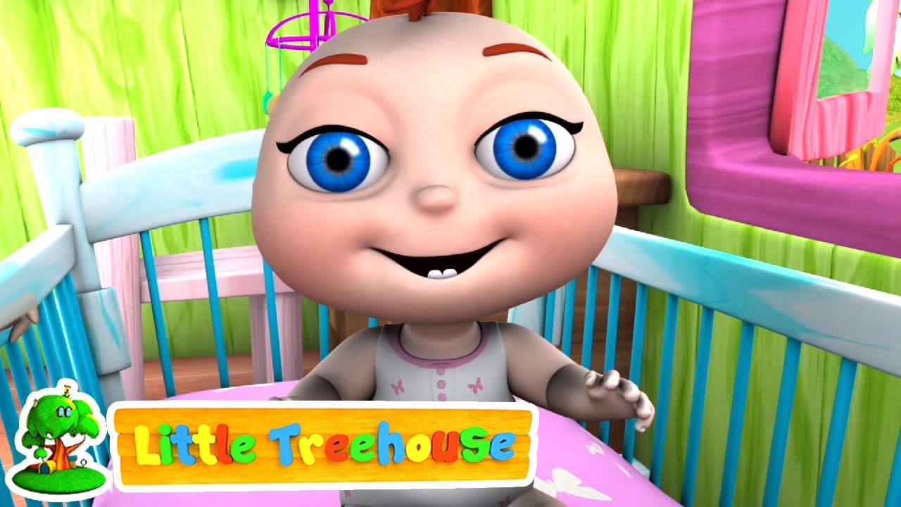 Bebê pequeno do hush | Canção infantil | Little Treehouse Português | Musica para bebes