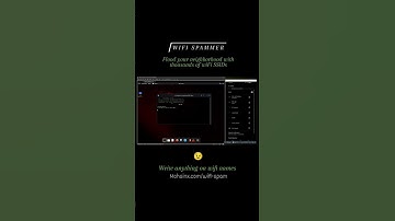 wifi spammer - flood your neighborhood with thousands of SSIDs