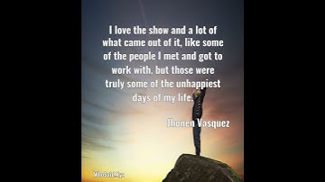 Jhonen Vasquez: I love the show and a lot of what came out of it, like ......