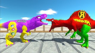 Thanos T-Rex Death Run - Animal Revolt Battle Simulator Arbs