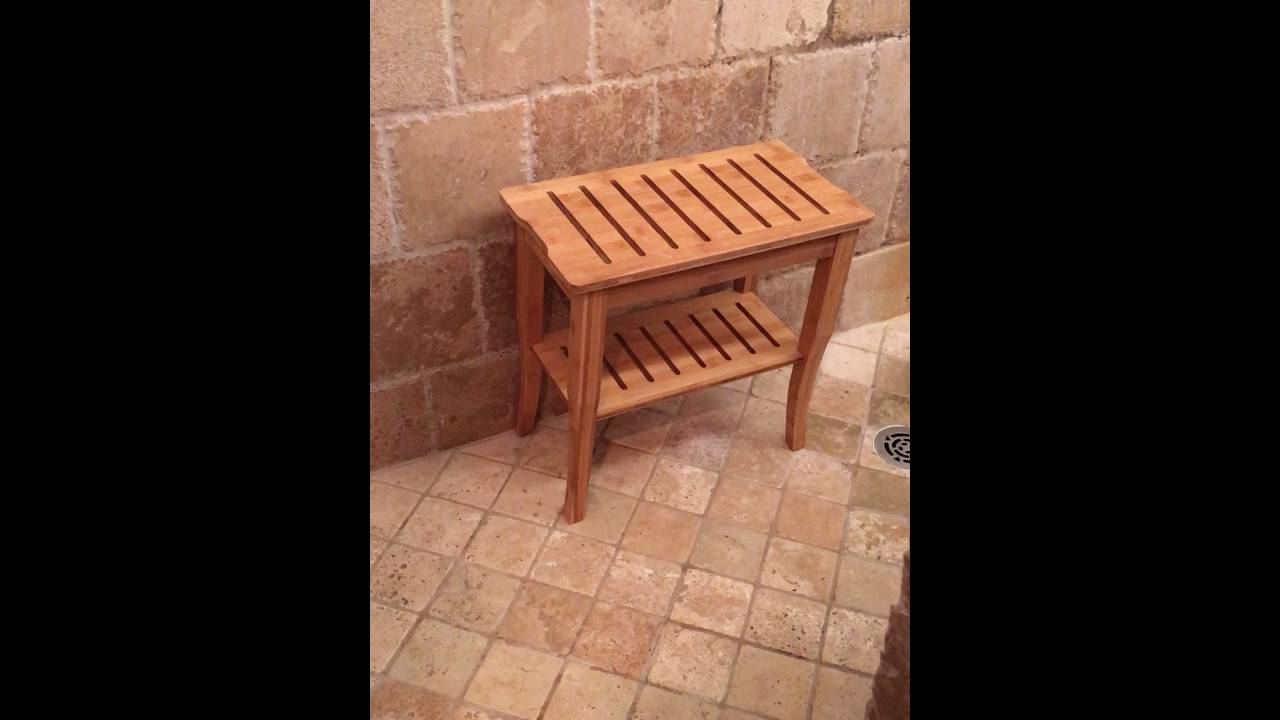 Bamboo Shower Seat Bench You Bamboo Shower Seat Bench