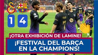 ⚽️🔵 GALATASARAY 1 - BARÇA 4 🔴⚽️ WHAT A MATCH, COMEBACK, STEALS, AND A MASTERCLASS BY BARÇA AND LA...