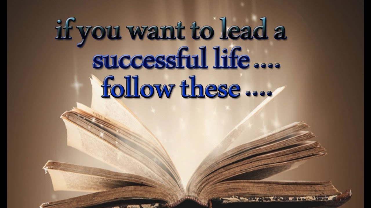 Keys to Success in Life - YouTube