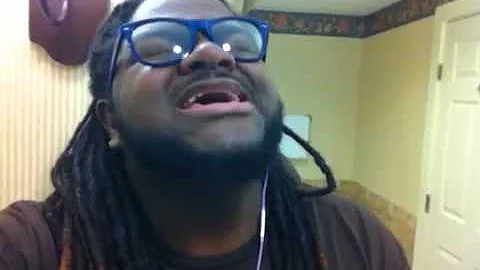 Alrenzo Albritton- singing "Our God is Greater"