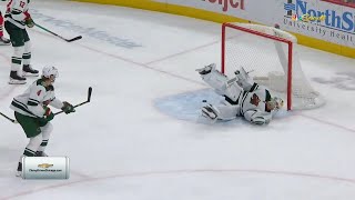 Kaapo Kahkonen slips and denies himself the shutout