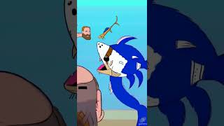 Underwater Giant Scatman Heavy and Sonic Twee Together