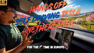 Tesla Full Self-Driving in Europe - First Time || Scenic Ride in 4k