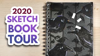 My First Sketchbook Tour of 2020!