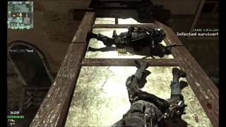MW3: Triple Knife Kill Zombie Infected (4 Knife and 1 Throwing Knife Kills) screenshot 5