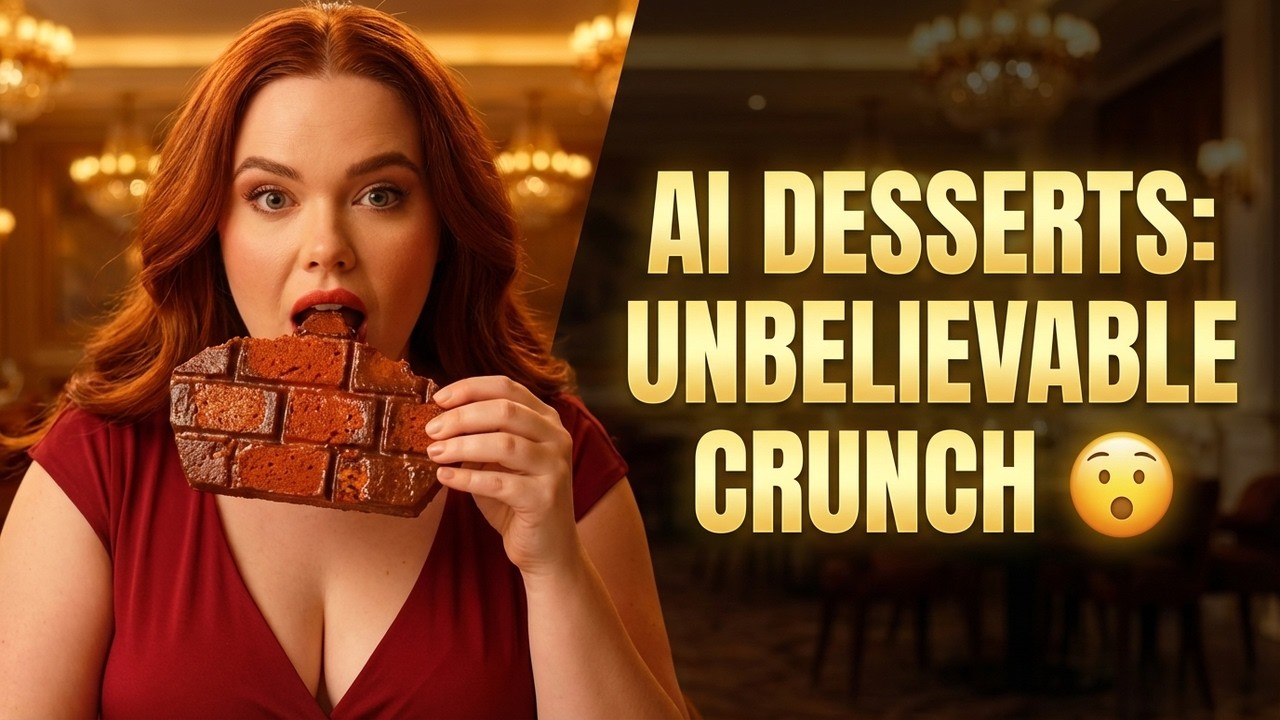 These Desserts Shouldn't Exist… But They CRUNCH 😮 AI ASMR Eating Sounds Compilation