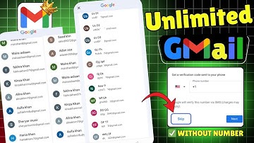 Unlimited Gmail Accounts Without OTP Verification ( Simple Trick ) ✅
