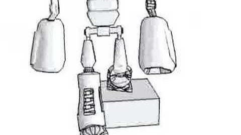 Robot in 3D Studio MAX