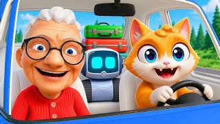 Cat & Granny Go on ULTIMATE ROADTRIP! (I Am Cat VR)