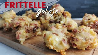 FRITTELLE golose | Croccanti fuori, dal cuore morbido e ricco di gusto | Ripiene, salumi e formaggi