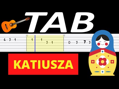 🎸 Katiusza (Katyusha) - melodia TAB (gitara) 🎸