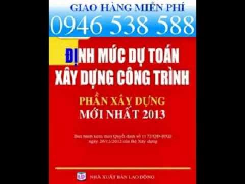 sách định mức dự toán xdct – phần xây dựng, download mới nhất