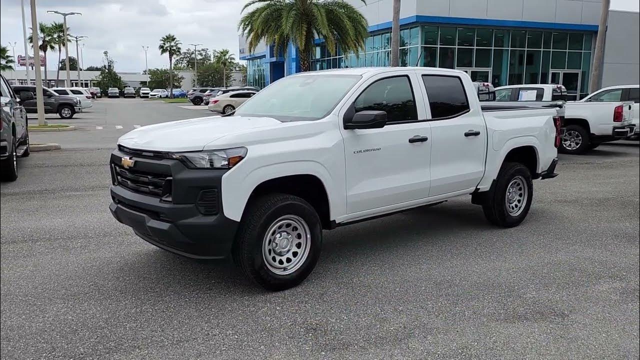 2023 Chevrolet Colorado WT "Work Truck" en Español #chevytruck - YouTube