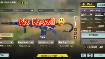 CODM - M13 No Recoil Build