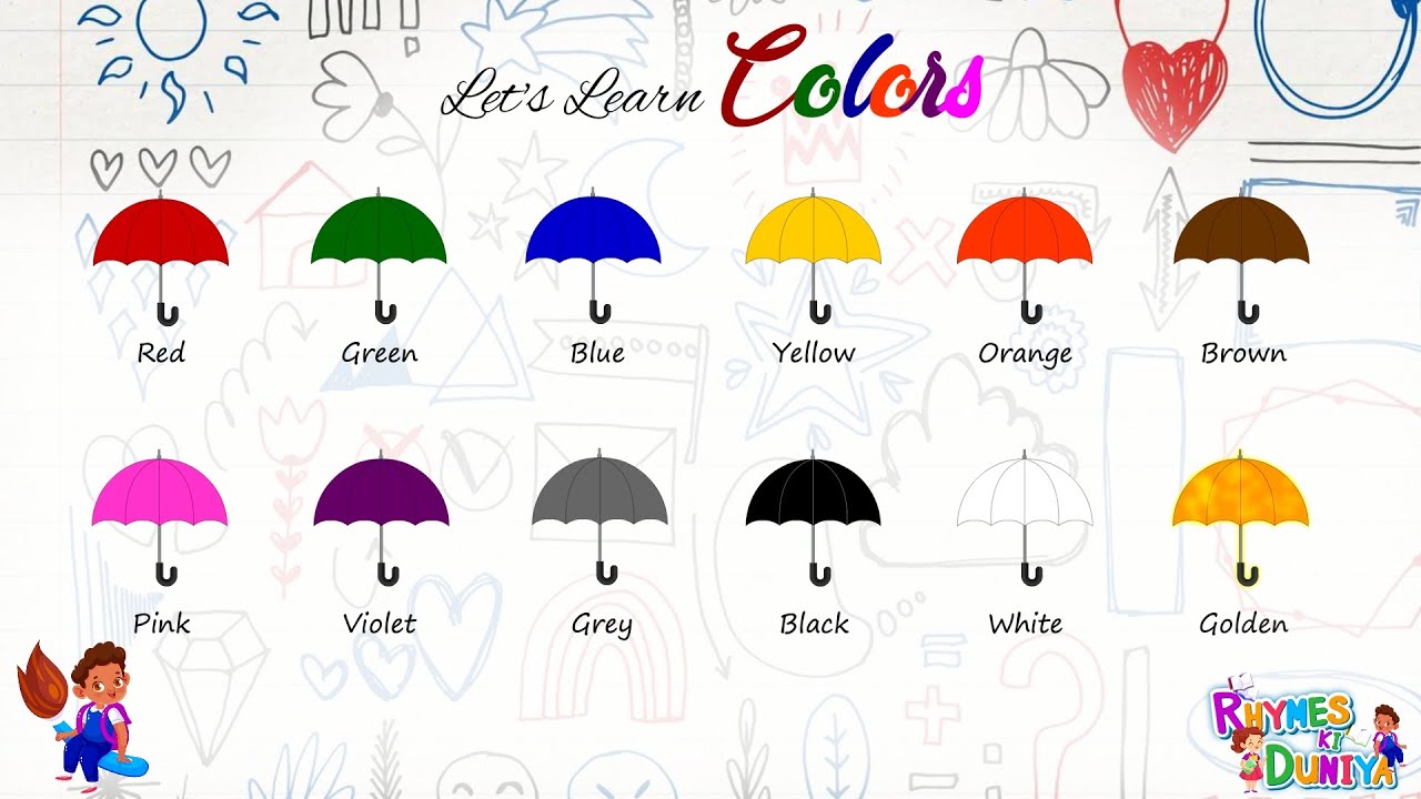 Color Names for Kids – Interactive Learning with Fun Animations! Best Educational Video for Kids