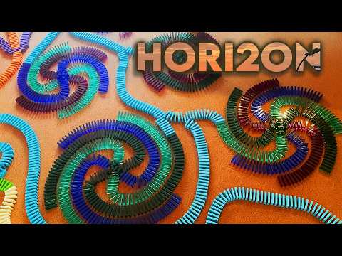 Project Horizon 2 - 15.400 dominoes - Largest Horizontal setup