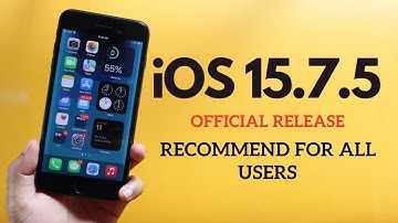 iOS 15.7.5 In Malayalam | Security Update like iOS 16.4.1 | Official Released
