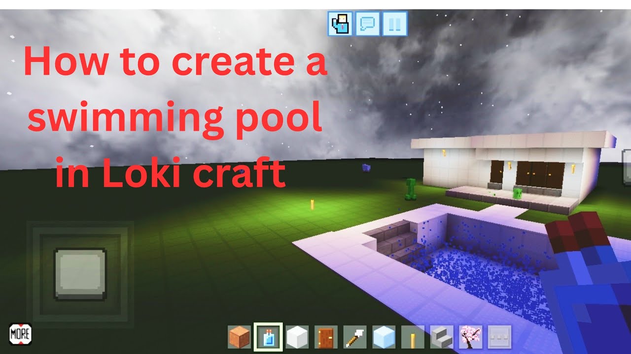 Loki Pool #How to create a swimming pool in Loki craft #Gameplay #Loki craft # ...