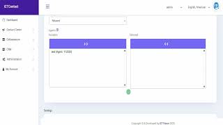 How to Run an Agent Campaign in ICTContact Voice Broadcasting Software screenshot 3