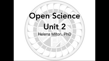 OST Unit 2 - Reproducibility, Replicability and Other Challenges in Science