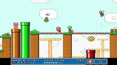 SMBX New Super Mario Bros. DS Remake Playthrough - Part 6