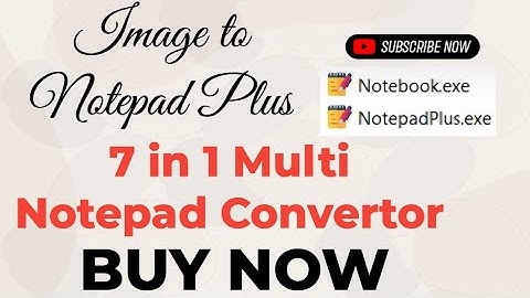Notepad Plus (.wrt) Pixcel Notepad  (.nts) Rtx notepad (.rtx) px 7 in 1 multi notepad convertor
