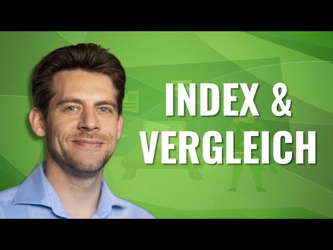 Excel INDEX & VERGLEICH Funktion in Kombination