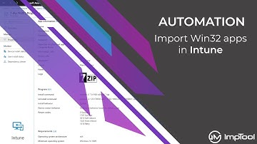 How to import Win32 apps in Intune with IMP?