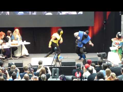 Comic Con Germany 2017 - Sub-Zero vs. Scorpion Cosplay