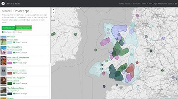 Literary Atlas D3 Coverage Visualization