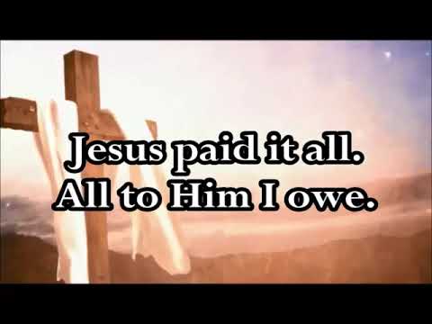 Jesus Paid It All Karaoke