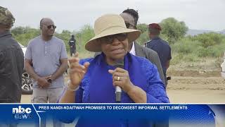 Nandi-Ndaitwah pledges to tackle informal settlement congestion - nbc screenshot 1