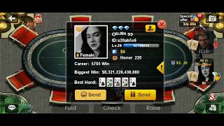 DH Texas Poker Sit n Go playing good #droidhen #pokergame #gaming #poker  screenshot 5